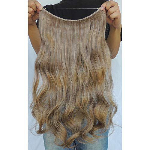 Invisible Wire Heat Friendly Halo Hair Extension - Image 26