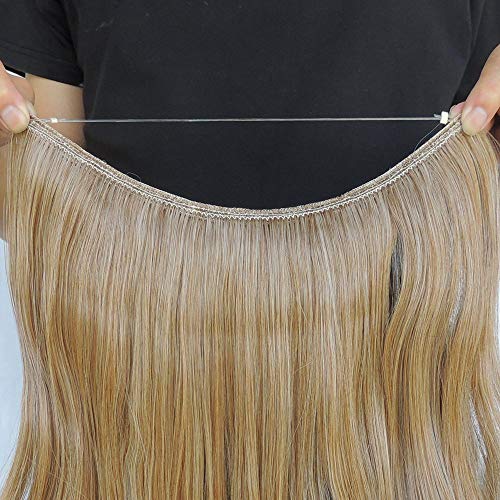 Invisible Wire Heat Friendly Halo Hair Extension - Image 27