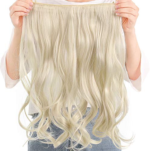 Invisible Wire Heat Friendly Halo Hair Extension - Image 3