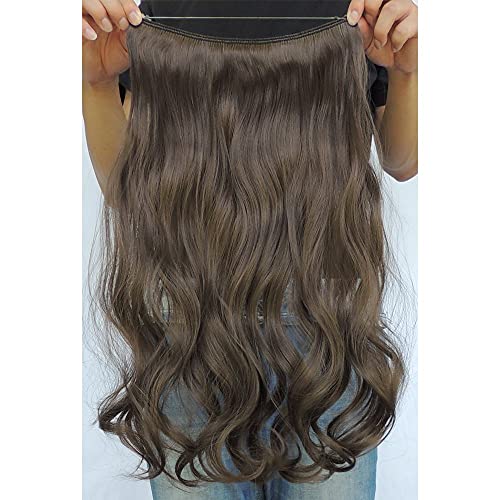 Invisible Wire Heat Friendly Halo Hair Extension - Image 37