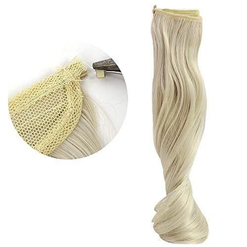 Invisible Wire Heat Friendly Halo Hair Extension - Image 4