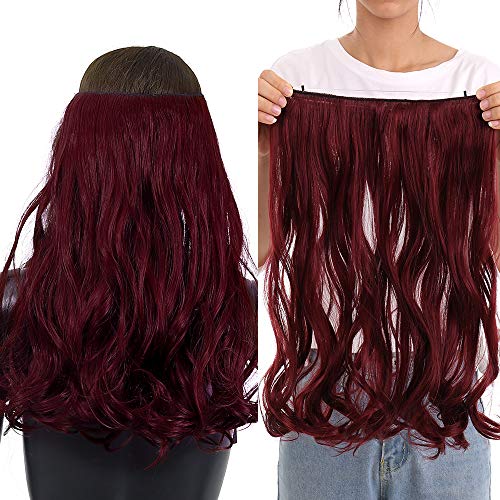 Invisible Wire Heat Friendly Halo Hair Extension - Image 40