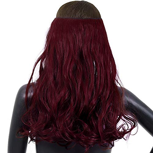 Invisible Wire Heat Friendly Halo Hair Extension - Image 41