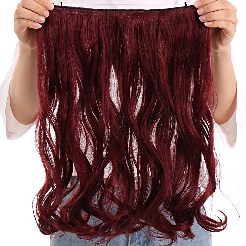 Invisible Wire Heat Friendly Halo Hair Extension - Image 42