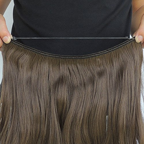 Invisible Wire Heat Friendly Halo Hair Extension - Image 46