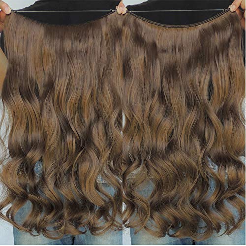 Invisible Wire Heat Friendly Halo Hair Extension - Image 47