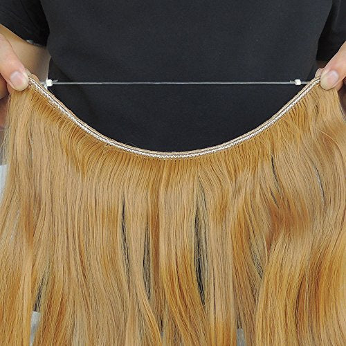 Invisible Wire Heat Friendly Halo Hair Extension - Image 54