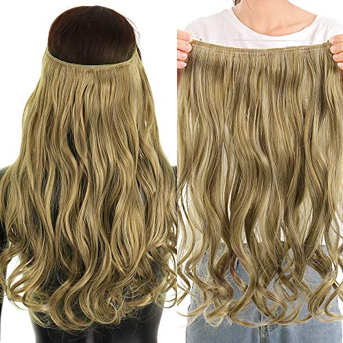 Invisible Wire Heat Friendly Halo Hair Extension - Image 56