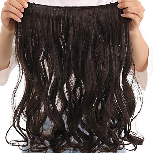 Invisible Wire Heat Friendly Halo Hair Extension - Image 62