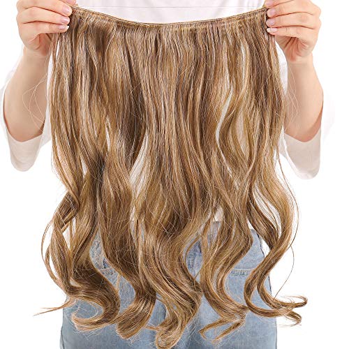 Invisible Wire Heat Friendly Halo Hair Extension - Image 69