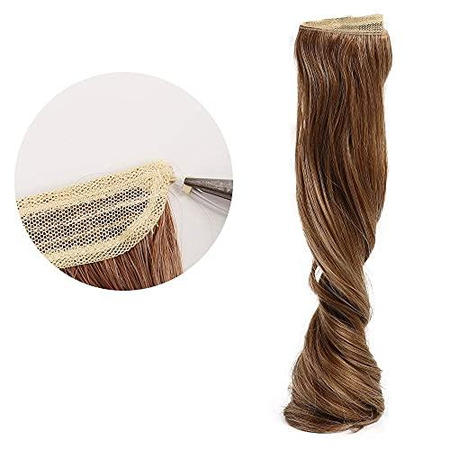 Invisible Wire Heat Friendly Halo Hair Extension - Image 70