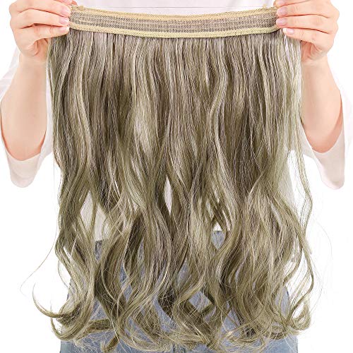 Invisible Wire Heat Friendly Halo Hair Extension - Image 71