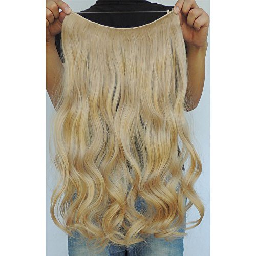 Invisible Wire Heat Friendly Halo Hair Extension - Image 74