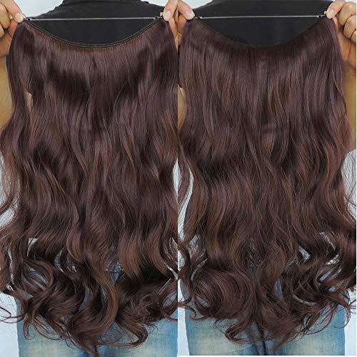 Invisible Wire Heat Friendly Halo Hair Extension - Image 77