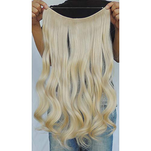 Invisible Wire Heat Friendly Halo Hair Extension - Image 83