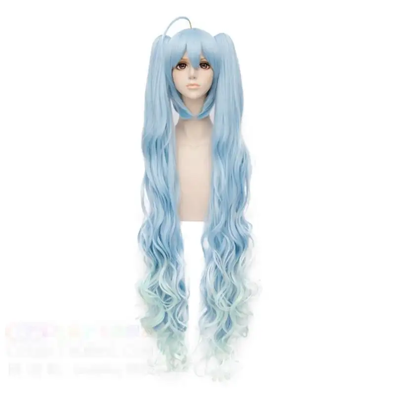 Japanese Princess Vocaloid Anime Hatsune Miku Cosplay Wig - Image 2