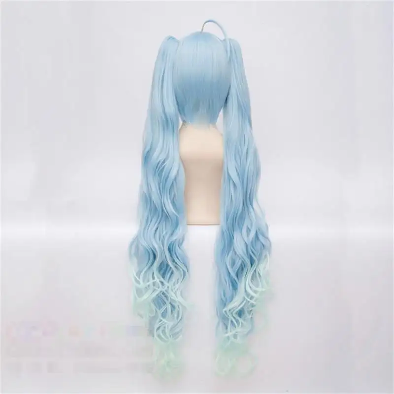 Japanese Princess Vocaloid Anime Hatsune Miku Cosplay Wig - Image 4