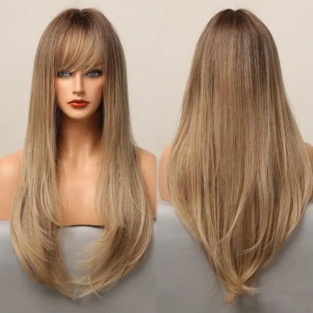 Kaylah - Long heat resistant wig with bangs - Image 7