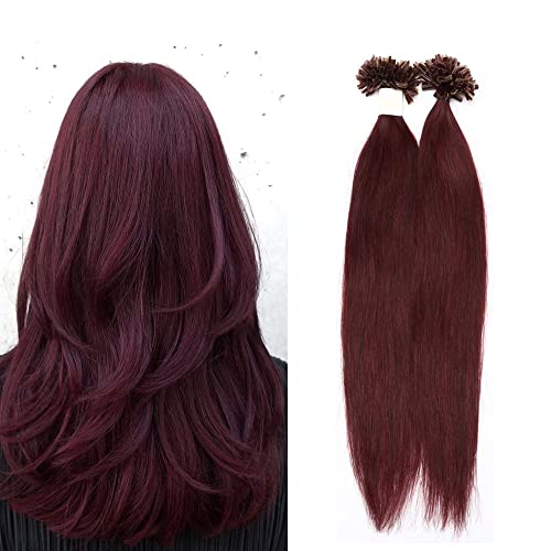 Keratin Fushion Bonded U Tip Human Hair Extensions - 50 Strands/Pack 50g - Image 14