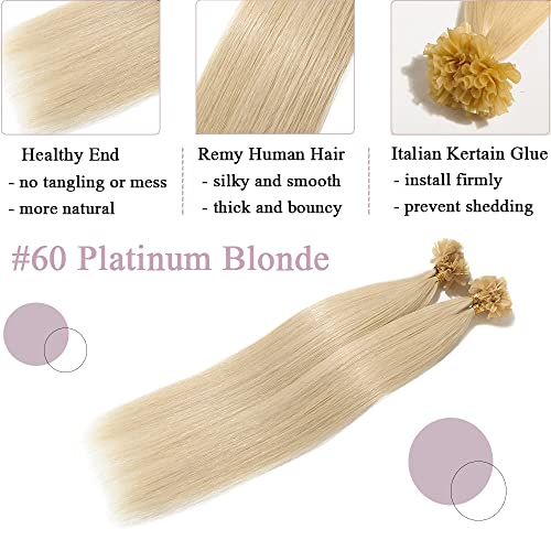 Keratin Fushion Bonded U Tip Human Hair Extensions - 50 Strands/Pack 50g - Image 21