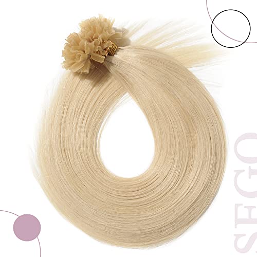 Keratin Fushion Bonded U Tip Human Hair Extensions - 50 Strands/Pack 50g - Image 25