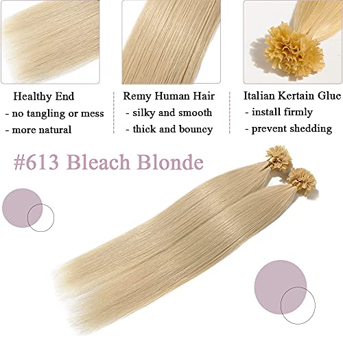 Keratin Fushion Bonded U Tip Human Hair Extensions - 50 Strands/Pack 50g - Image 33