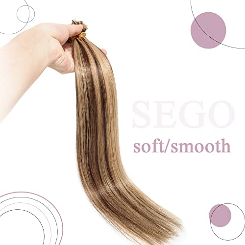 Keratin Fushion Bonded U Tip Human Hair Extensions - 50 Strands/Pack 50g - Image 4