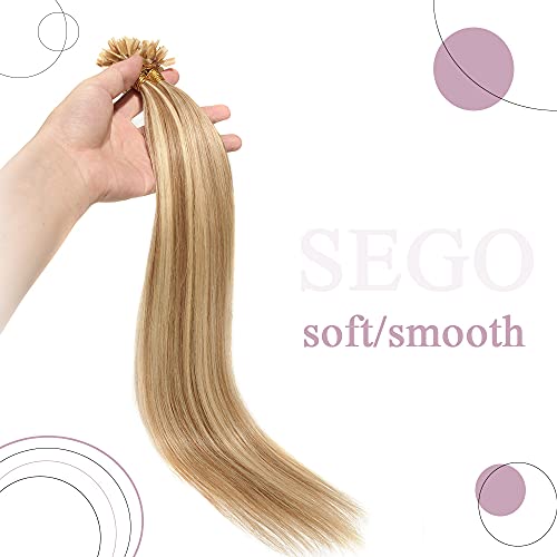 Keratin Fushion Bonded U Tip Human Hair Extensions - 50 Strands/Pack 50g - Image 40