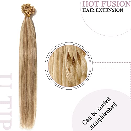 Keratin Fushion Bonded U Tip Human Hair Extensions - 50 Strands/Pack 50g - Image 41