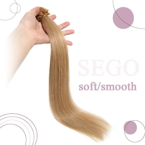 Keratin Fushion Bonded U Tip Human Hair Extensions - 50 Strands/Pack 50g - Image 46