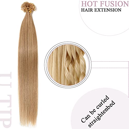 Keratin Fushion Bonded U Tip Human Hair Extensions - 50 Strands/Pack 50g - Image 47