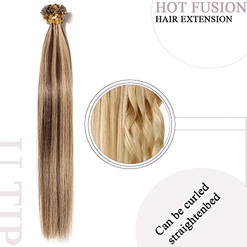 Keratin Fushion Bonded U Tip Human Hair Extensions - 50 Strands/Pack 50g - Image 5