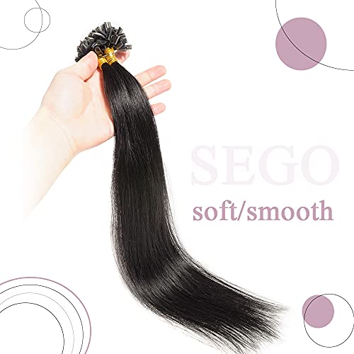 Keratin Fushion Bonded U Tip Human Hair Extensions - 50 Strands/Pack 50g - Image 52