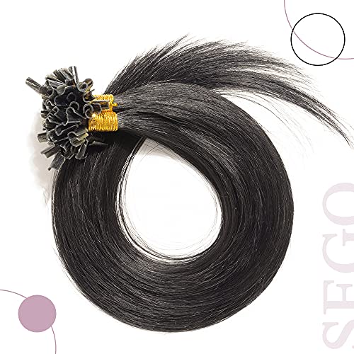 Keratin Fushion Bonded U Tip Human Hair Extensions - 50 Strands/Pack 50g - Image 54