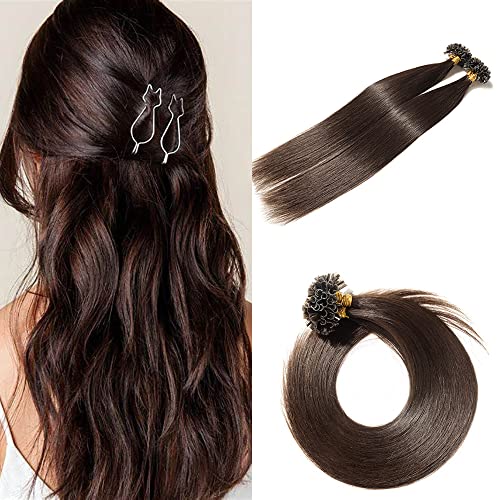 Keratin Fushion Bonded U Tip Human Hair Extensions - 50 Strands/Pack 50g - Image 55