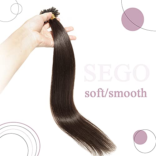 Keratin Fushion Bonded U Tip Human Hair Extensions - 50 Strands/Pack 50g - Image 58