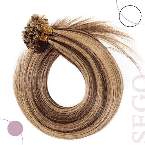 Keratin Fushion Bonded U Tip Human Hair Extensions - 50 Strands/Pack 50g - Image 6