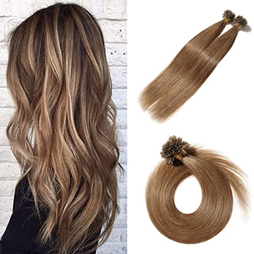 Keratin Fushion Bonded U Tip Human Hair Extensions - 50 Strands/Pack 50g - Image 61