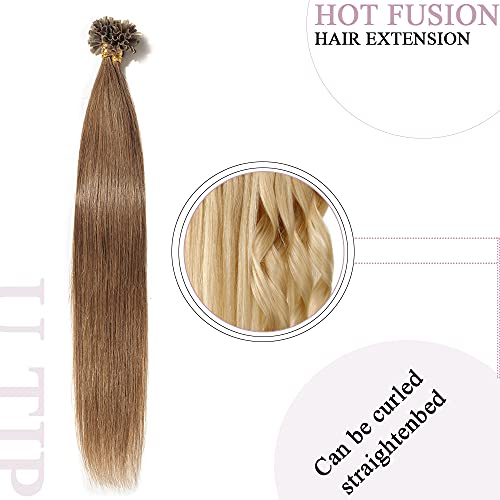 Keratin Fushion Bonded U Tip Human Hair Extensions - 50 Strands/Pack 50g - Image 65