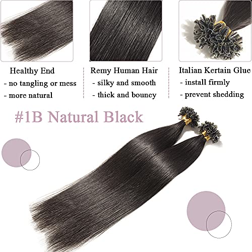 Keratin Fushion Bonded U Tip Human Hair Extensions - 50 Strands/Pack 50g - Image 68