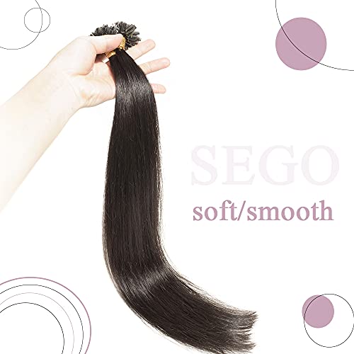 Keratin Fushion Bonded U Tip Human Hair Extensions - 50 Strands/Pack 50g - Image 70