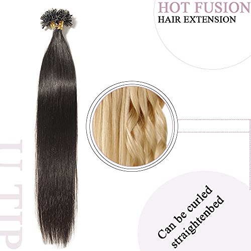 Keratin Fushion Bonded U Tip Human Hair Extensions - 50 Strands/Pack 50g - Image 71