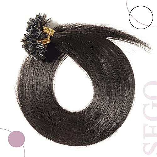 Keratin Fushion Bonded U Tip Human Hair Extensions - 50 Strands/Pack 50g - Image 72