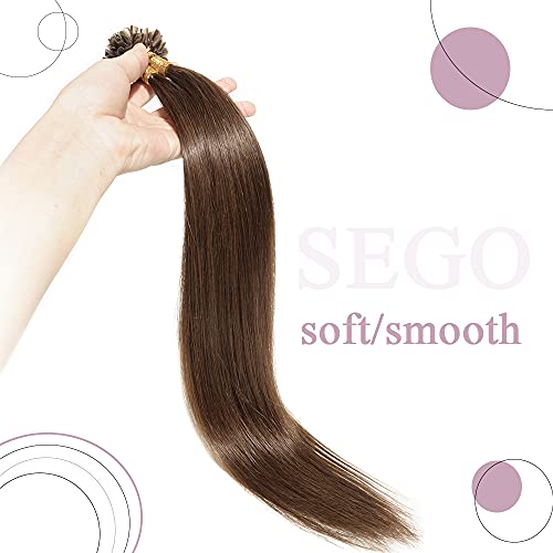 Keratin Fushion Bonded U Tip Human Hair Extensions - 50 Strands/Pack 50g - Image 76