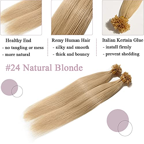 Keratin Fushion Bonded U Tip Human Hair Extensions - 50 Strands/Pack 50g - Image 9