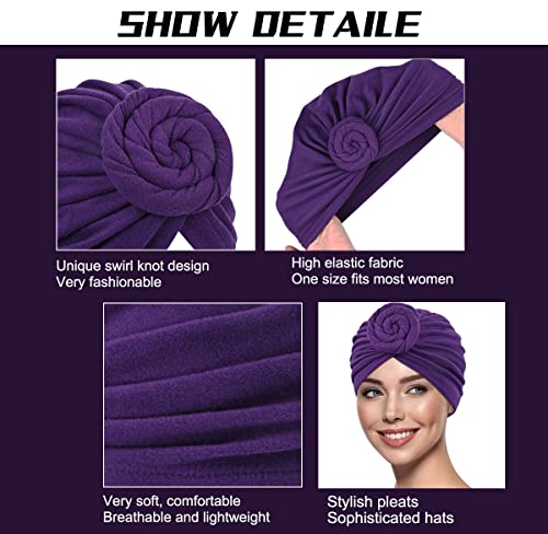 Knotted Turban Wrap Set - Image 11