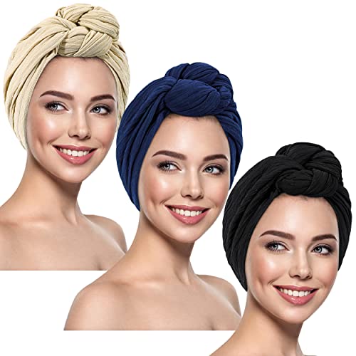 Knotted Turban Wrap Set - Image 2