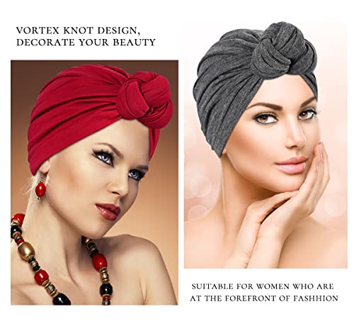 Knotted Turban Wrap Set - Image 21
