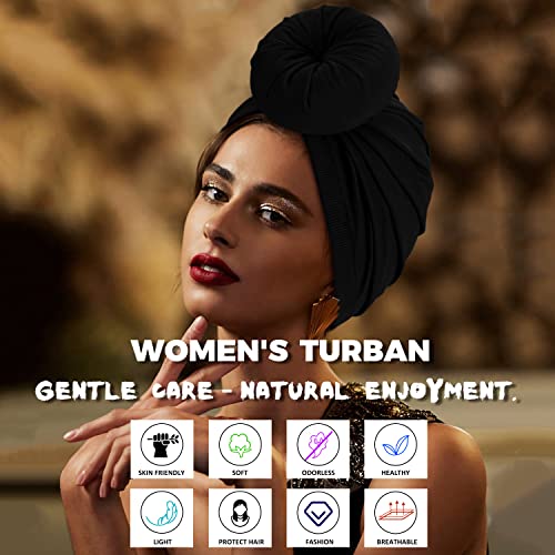Knotted Turban Wrap Set - Image 35
