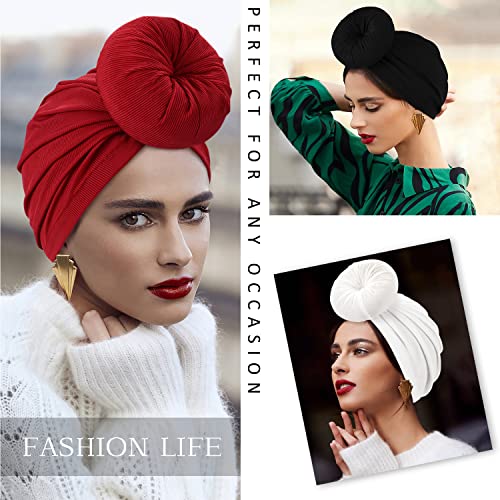 Knotted Turban Wrap Set - Image 36